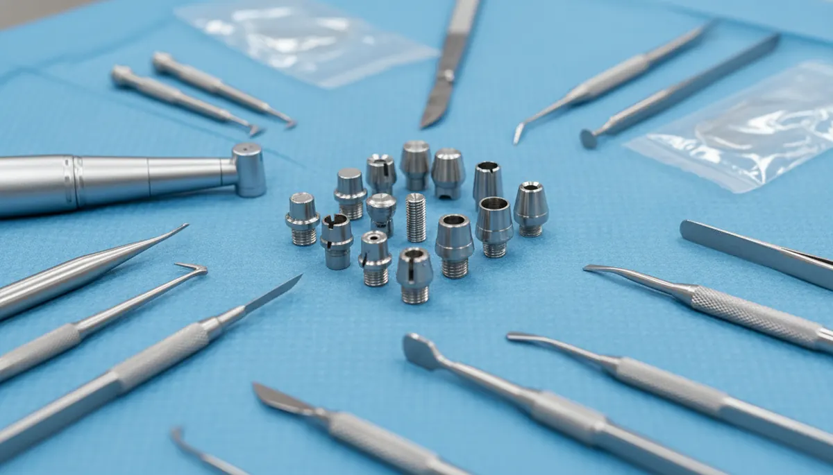 Detaliu clinic relevant pentru all on 4 vs proteza totala la cabinet stomatologic