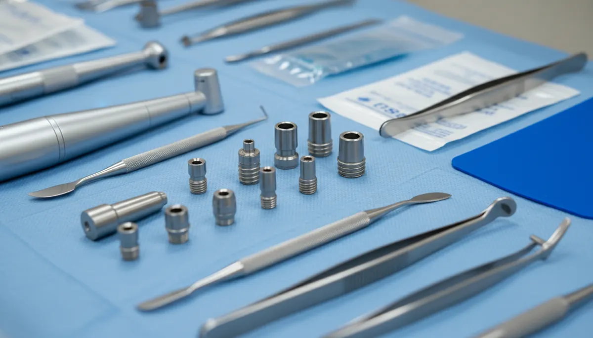 Detaliu clinic relevant pentru dinti ficsi pe implanturi pret la cabinet stomatologic