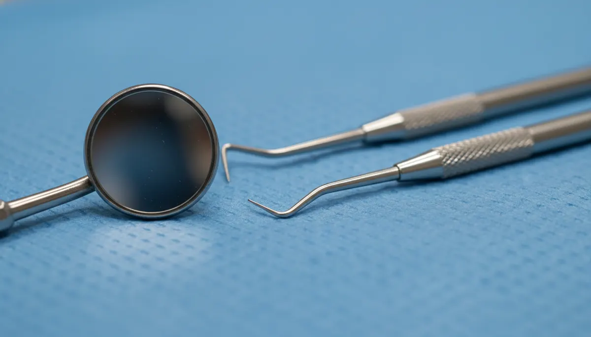 Detaliu clinic relevant pentru doctorul de dinti la cabinet stomatologic