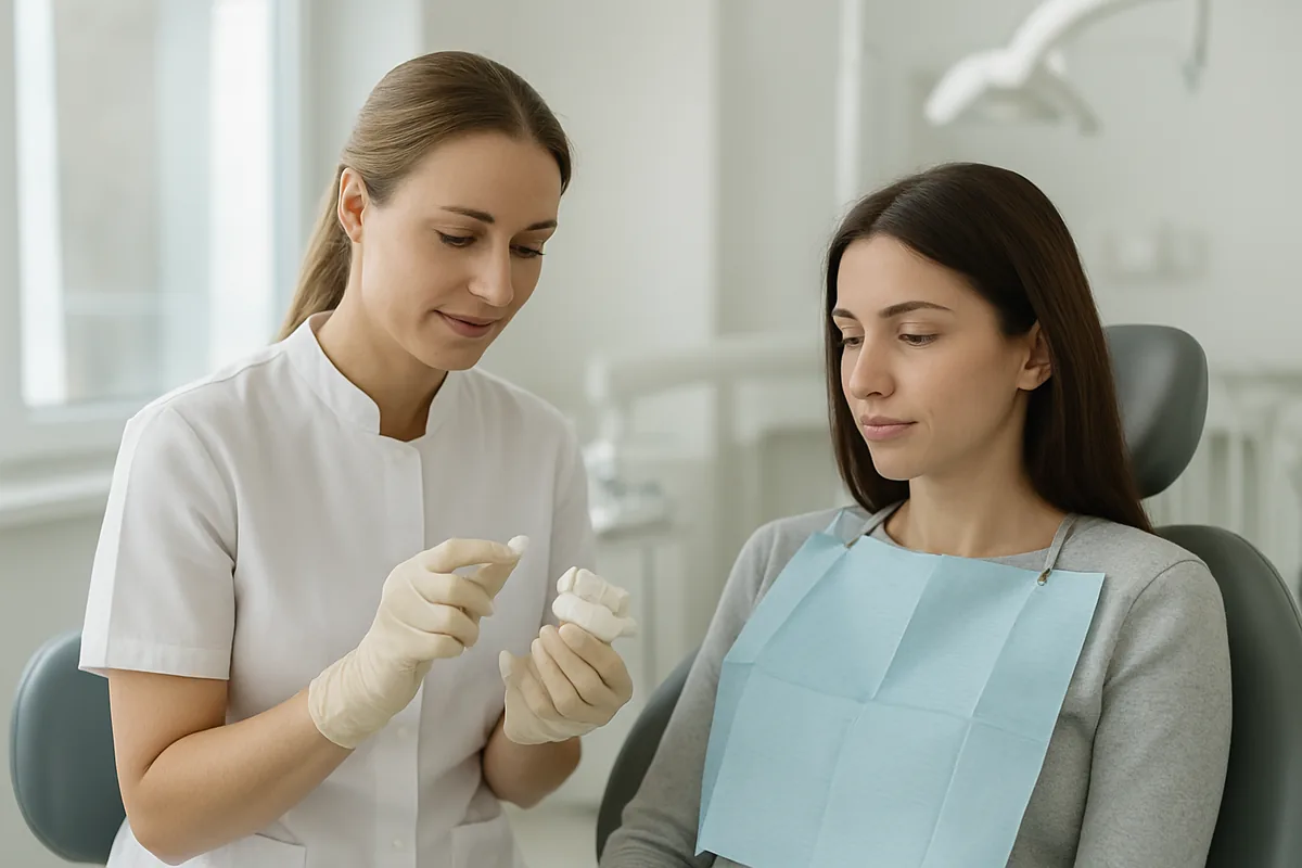 Coroane dentare din zirconiu și proteze la MD Dental Pitești, cabinet de protetică dentară