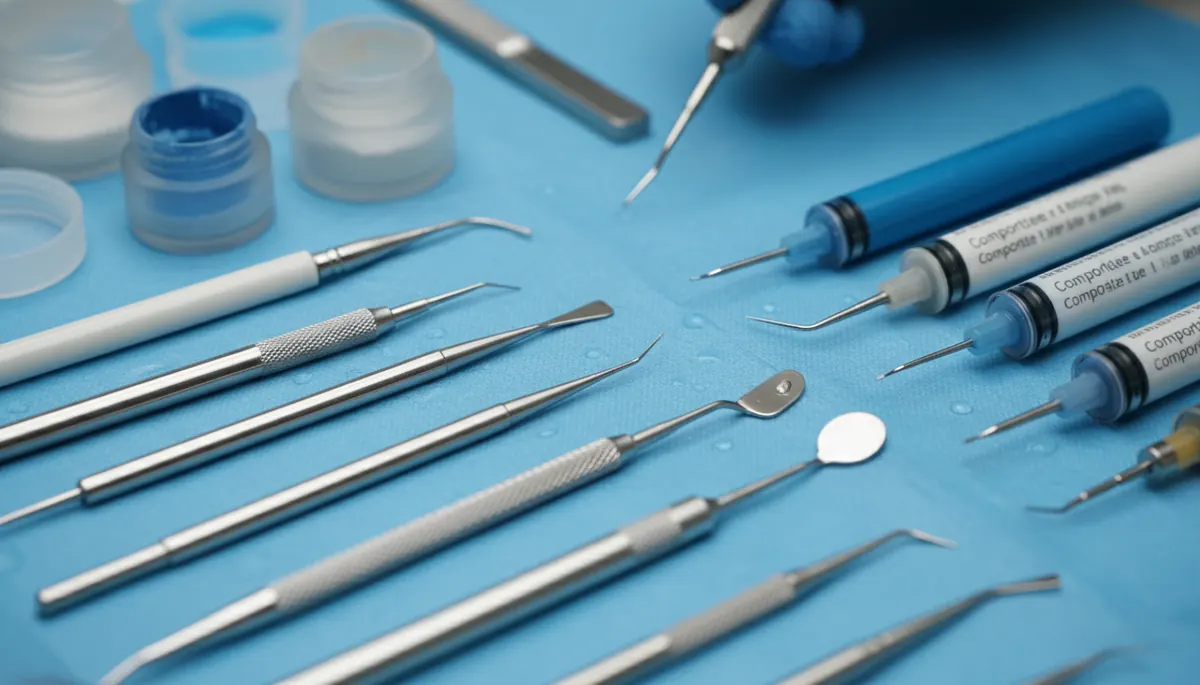 Detaliu clinic relevant pentru proteza scheletata la cabinet stomatologic