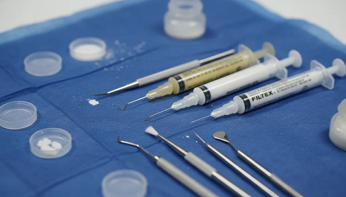 Detaliu clinic relevant pentru proteza scheletata superioara pret la cabinet stomatologic