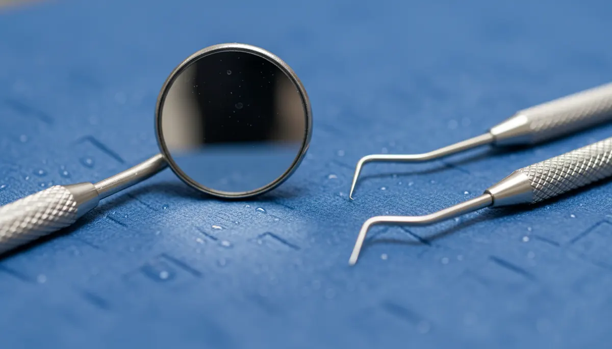 Detaliu clinic relevant pentru pt durerea de masea la cabinet stomatologic