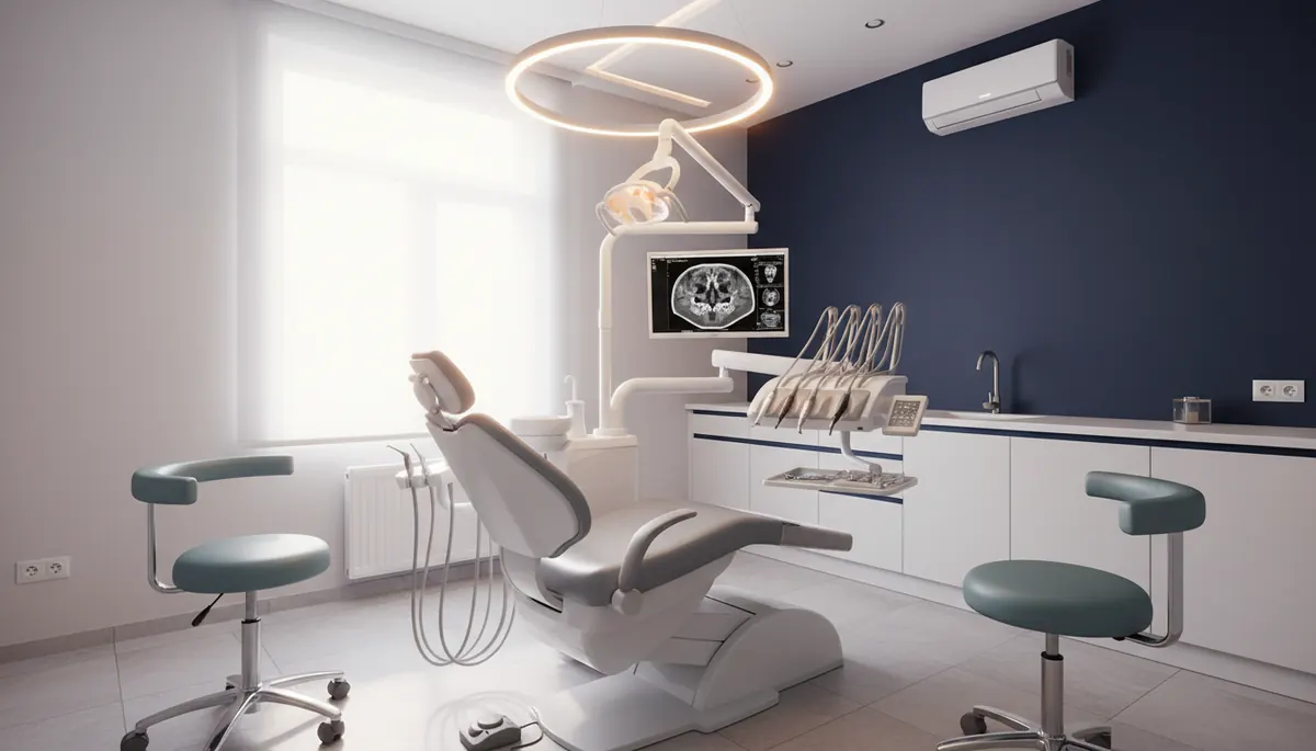 Radiografie a sinusului maxilar și a dinților superiori, folosită pentru sinuzita odontogenă
